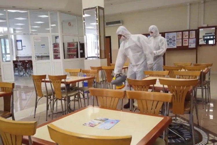 MSB: Birliklerde belirli periyotlarla dezenfeksiyon yapılıyor
