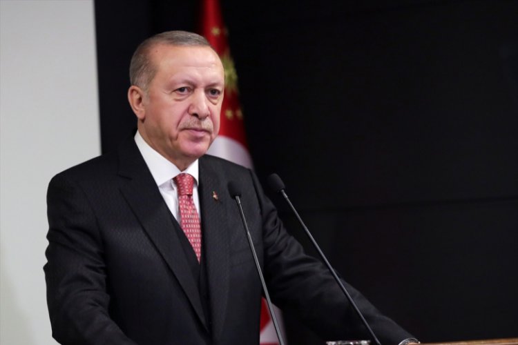 Cumhurbaşkanı Erdoğan'dan üretim devam edecek mesajı