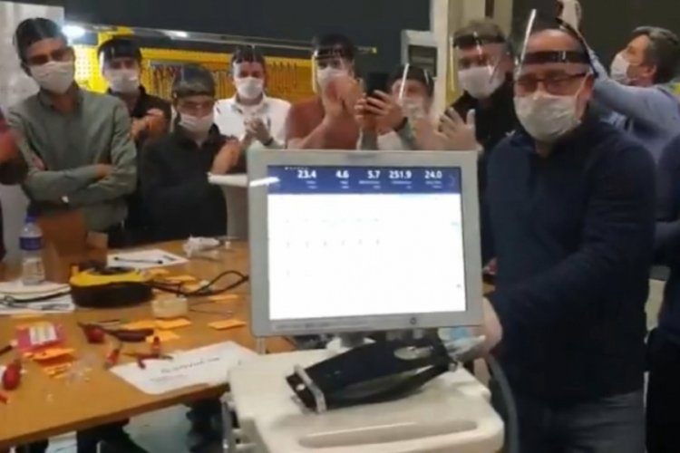 Bayraktar, yerli solunum cihazının ilk prototipini paylaştı