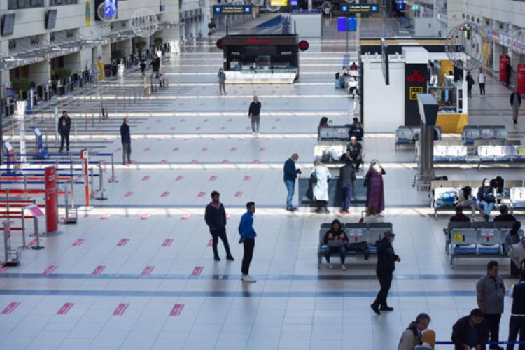 Antalya Havalimanı'nda apron boşaldı