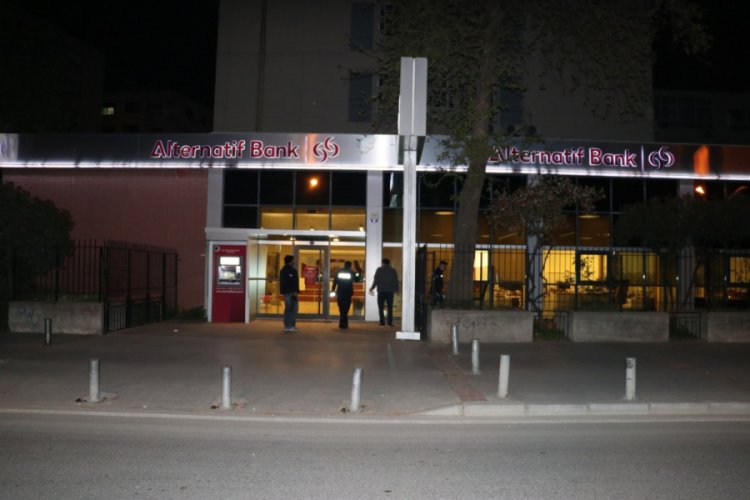 Tornavidalı banka soygunu!