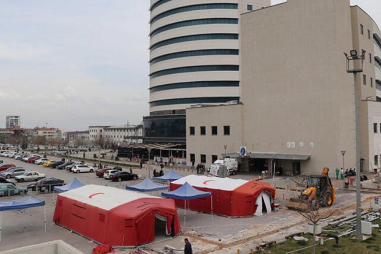 PA&Uuml; Hastanesi'nde koronavir&uuml;s &ouml;nlemleri artırıldı