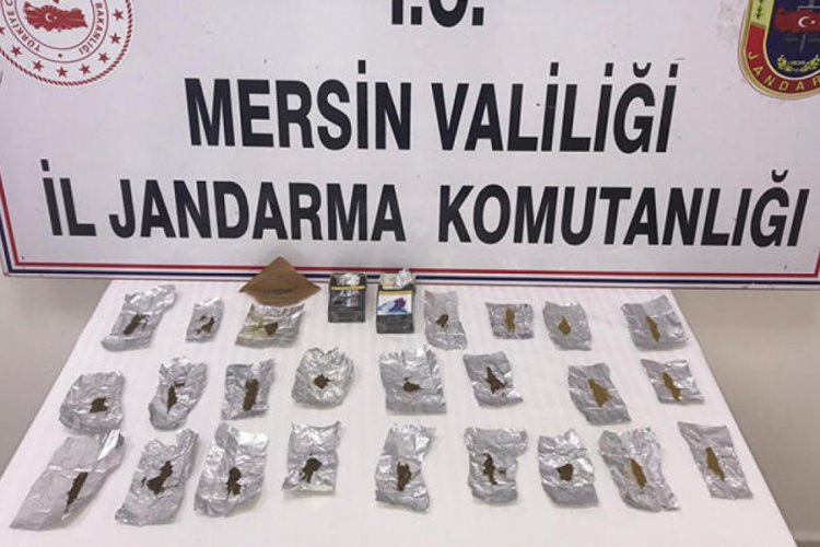 Mersin'de uyuşturucu operasyonu