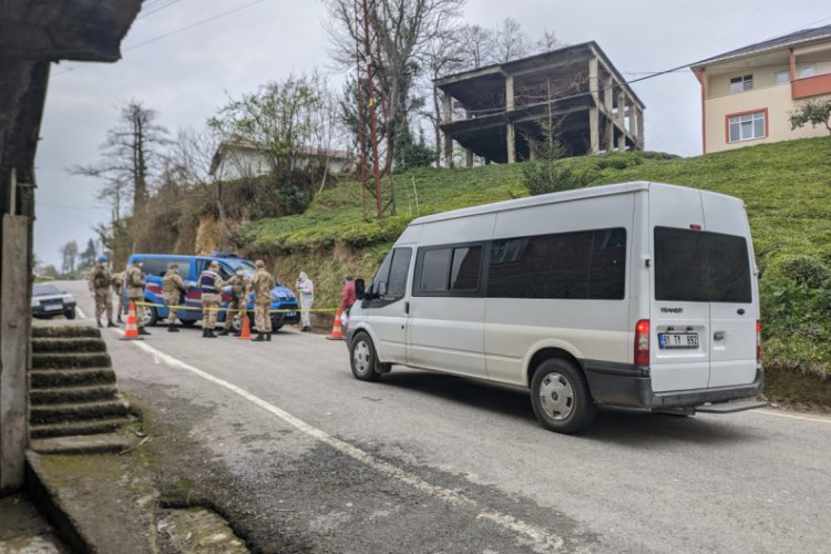 Trabzon'da karantinadaki 3 mahallede giriş ve &ccedil;ıkışlara izin yok
