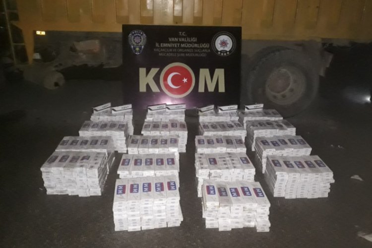53 bin 912 paket ka&ccedil;ak sigara ele ge&ccedil;irildi