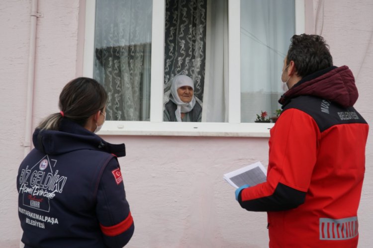 Bursa'da belediye 65 yaş &uuml;st&uuml; vatandaşlar i&ccedil;in seferber oldu