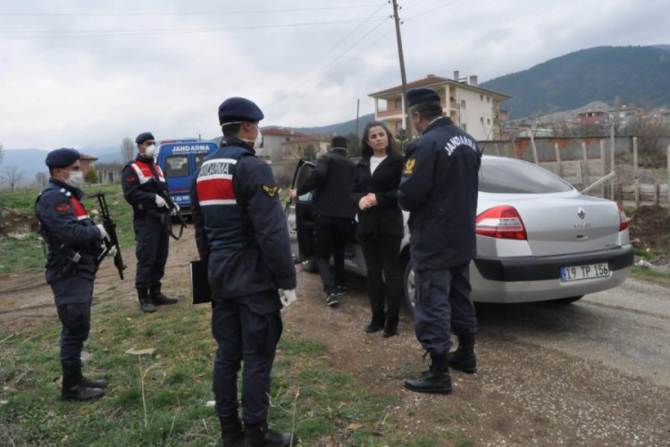 &Ccedil;orum'da 1 k&ouml;y daha karantinaya alındı