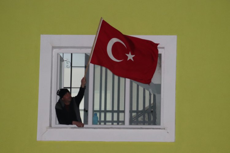 116 cezaevi personeli, yurda yerleştirildi