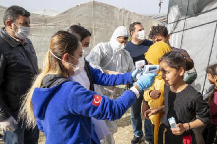 800 tarım iş&ccedil;isi sağlık taramasından ge&ccedil;ti
