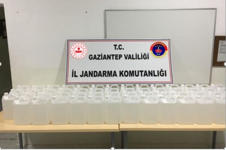 Sahte dezenfektan operasyonu: 7 g&ouml;zaltı