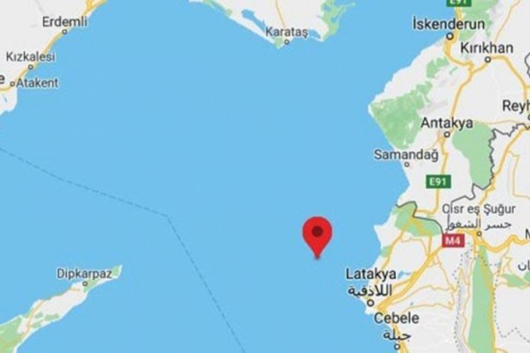 Akdeniz'de korkutan deprem