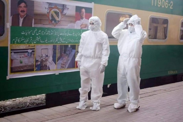 Pakistan trenleri karantina merkezlerine &ccedil;evirdi