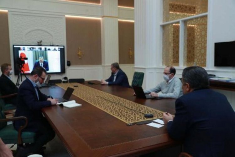Bakan Koca, İl Sağlık M&uuml;d&uuml;rleri ile g&ouml;r&uuml;şt&uuml;