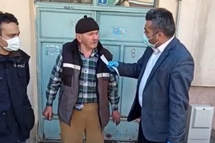 Emekli maaşının 500 lirasını bağışladı