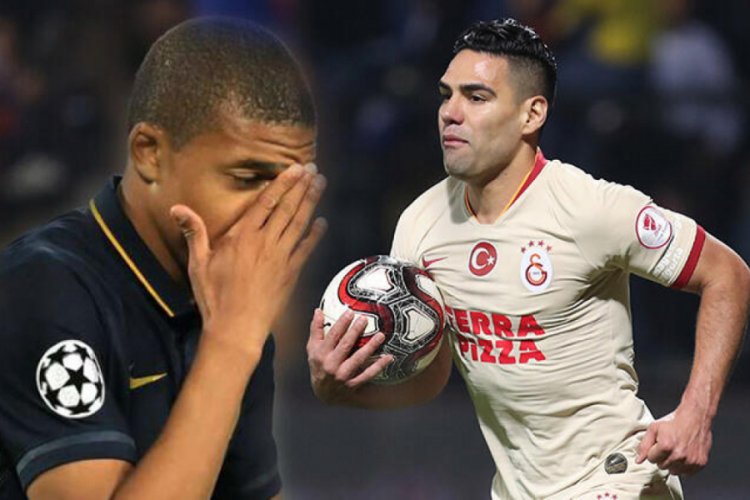 Radamel Falcao paylaştı, Kylian Mbappe'den yanıt geldi!