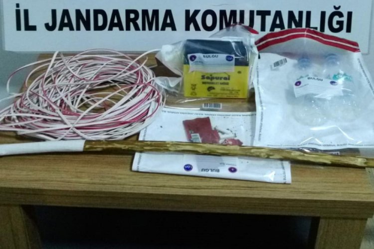 Sit alanında ka&ccedil;ak kazı yapan 4 ş&uuml;pheli su&ccedil;&uuml;st&uuml; yakalandı