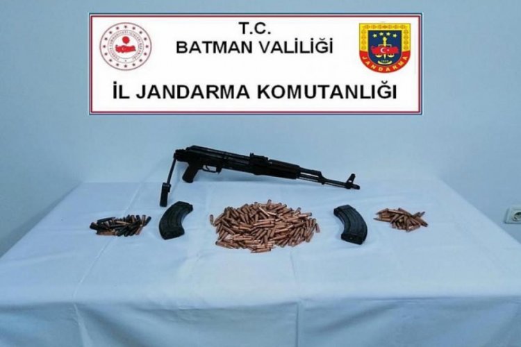 Batman'da silah ka&ccedil;ak&ccedil;ısı yakalandı