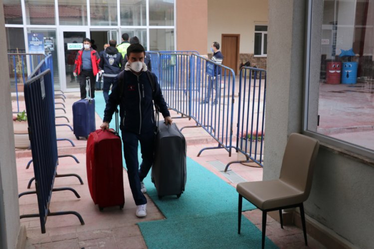 Karantina s&uuml;reci tamamlanan 30 kişi tahliye edildi