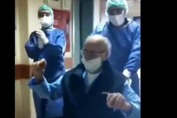95 yaşındaki hasta koronavir&uuml;s&uuml; yendi!
