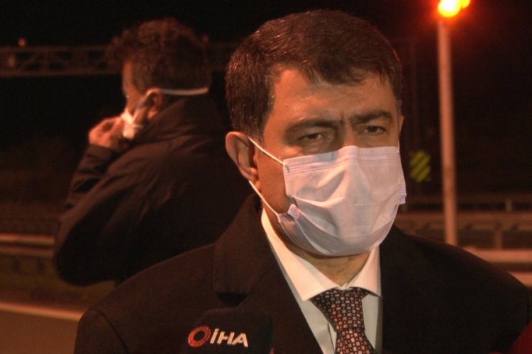 Ankara Valisi, Akıncı gişelerinde korona &ouml;nlemlerini denetledi