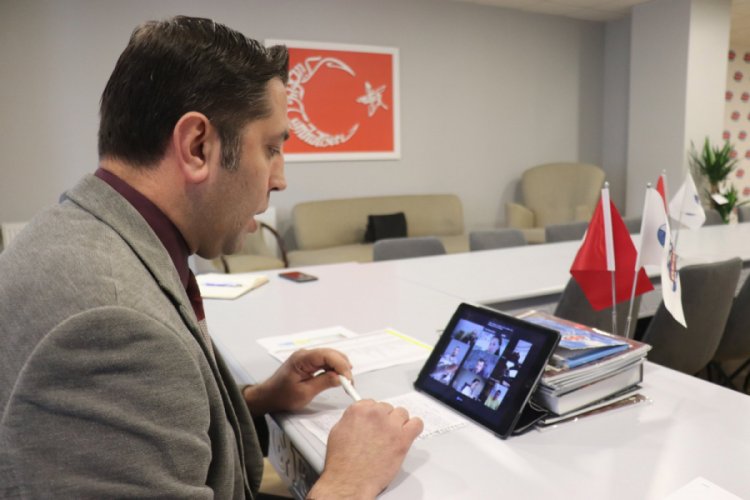 Bursa'da GESİAD'dan online toplantı
