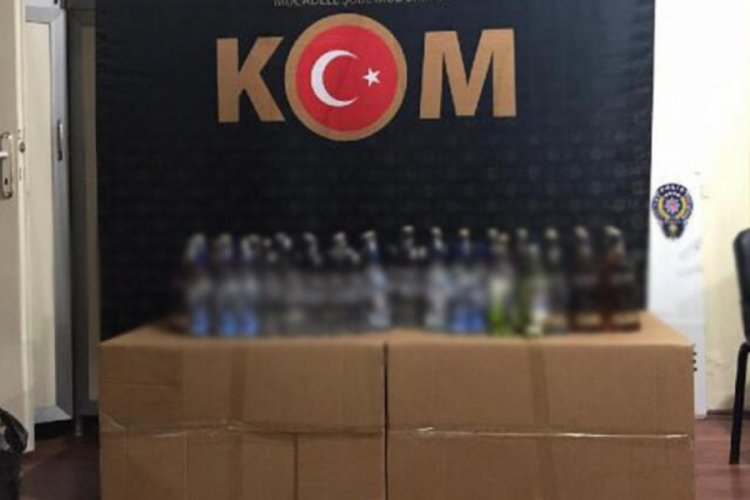 Ka&ccedil;ak ve sahte i&ccedil;ki operasyonu