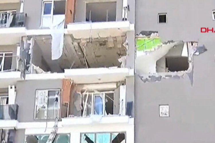 Esenyurt'ta bir binada patlama
