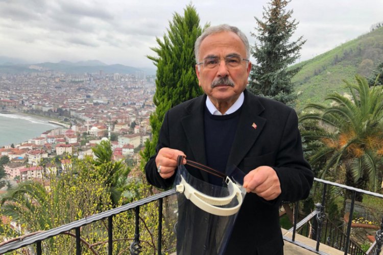 Ordu'da y&uuml;z koruyucu siperlikte seri &uuml;retim başladı