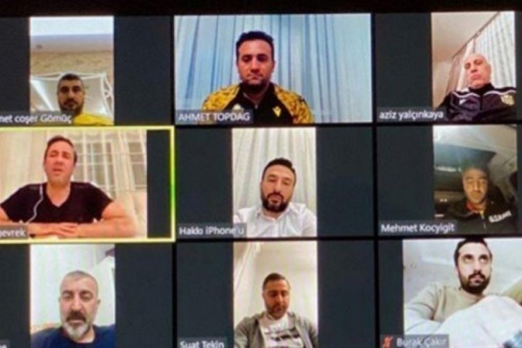 Yeni Malatyaspor y&ouml;netiminden telekonferanslı toplantı