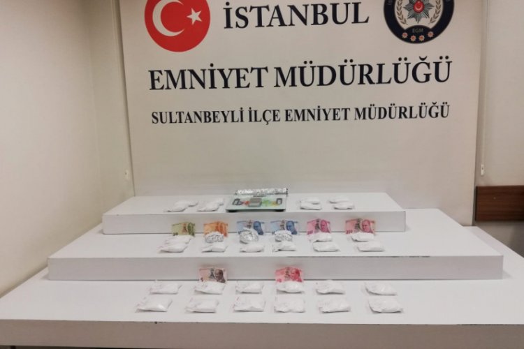 Piyasa değeri 1.5 milyon lira olan kokain ele ge&ccedil;irildi