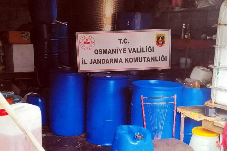 Osmaniye'de ka&ccedil;ak dezenfektan operasyonu