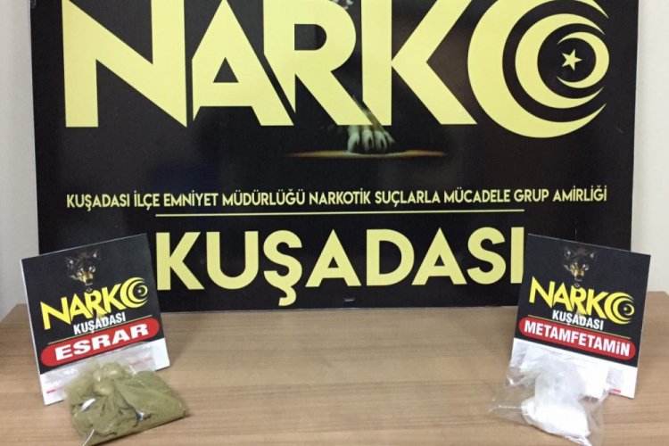 Dur ihtarına uymayan ara&ccedil; polisin takibi ile yakalandı