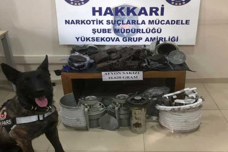 31 kilo afyon sakızı ele ge&ccedil;irildi