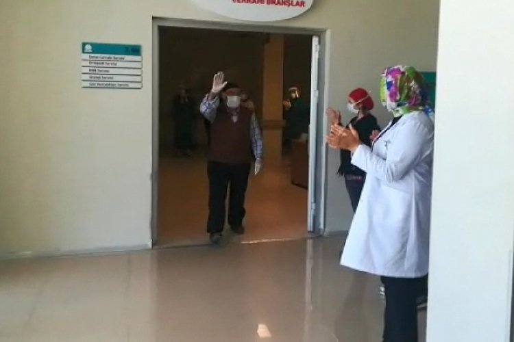 Bursa'da biri 71 yaşında 3 hasta taburcu oldu