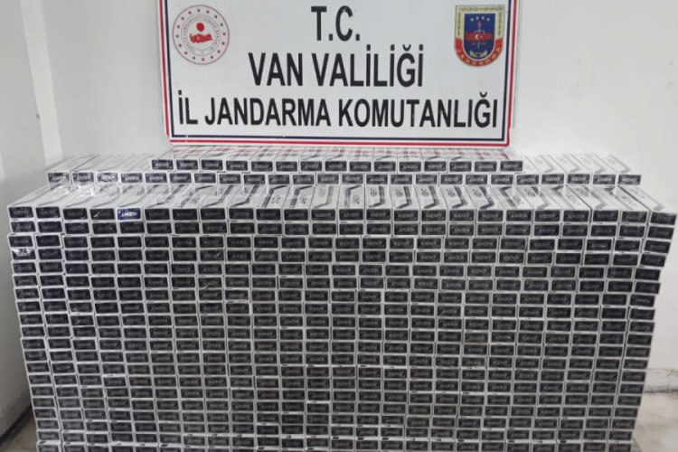 10 bin paket g&uuml;mr&uuml;k ka&ccedil;ağı sigara ele ge&ccedil;irildi
