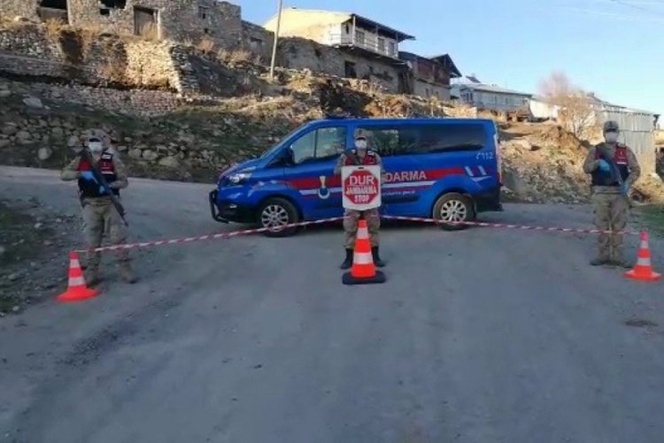 Ardahan'da bir k&ouml;y karantinada