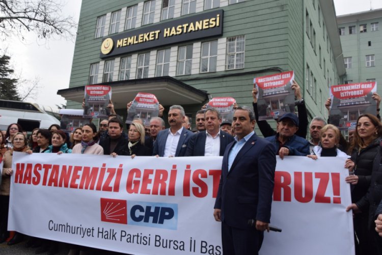 CHP Bursa İl Başkanı Karaca: "Devlet Hastanesi pandemiden sonra da hizmet versin"