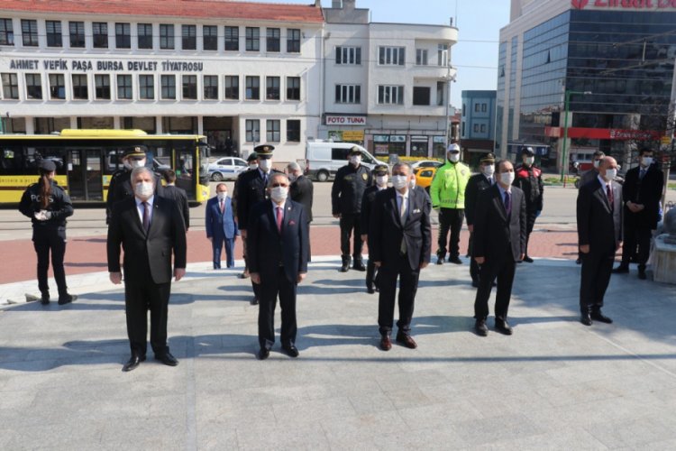 Türk Polis Teşkilatının 175. kuruluş yıl dönümü için Bursa'da program düzenlendi