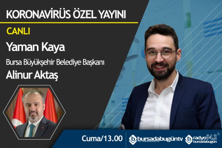 Bursa'da Koronavirüs ile mücadele