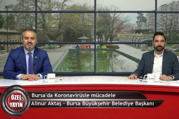 Bursa Büyükşehir Belediye Başkanı Aktaş'tan flaş koronavirüs açıklamaları!
