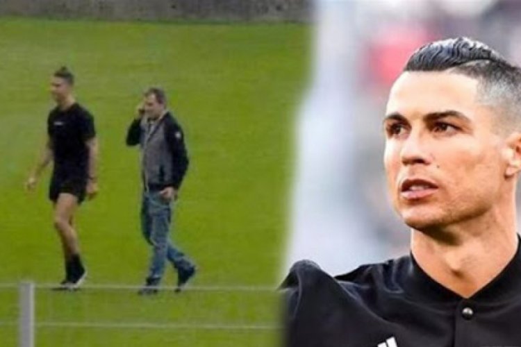 Ronaldo Madeira Stadyumu'nda antrenman yaptı