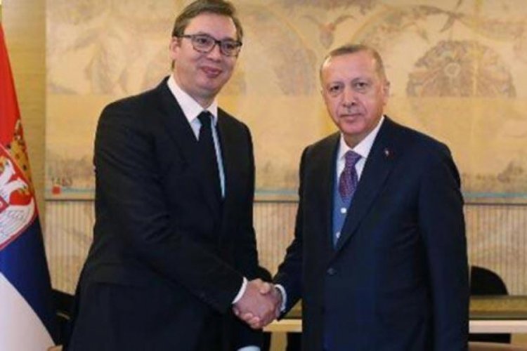 Cumhurbaşkanı Erdoğan, Sırbistan Cumburbaşkanı ile görüştü