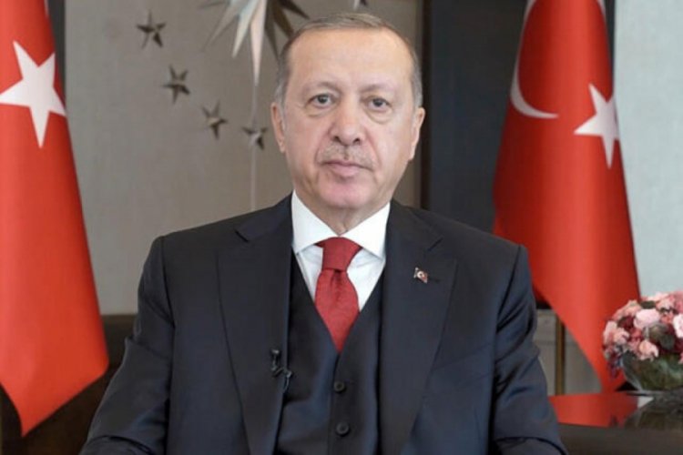 Cumhurbaşkanı Erdoğan Urfa'nın kurtuluş yıl d&ouml;n&uuml;m&uuml;n&uuml; kutladı
