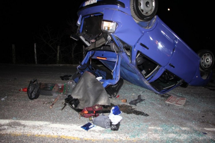 Kastamonu'da trafik kazası: 2 yaralı