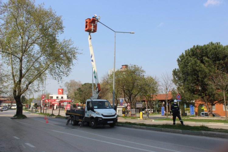 Bursa'da UEDAŞ 24 saat g&ouml;revde