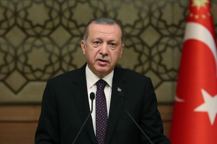 Cumhurbaşkanı Erdoğan'dan şehit polis memurunun ailesine başsağlığı mesajı