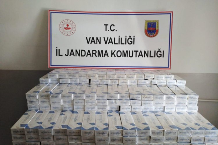 7 bin paket ka&ccedil;ak sigara ele ge&ccedil;irildi
