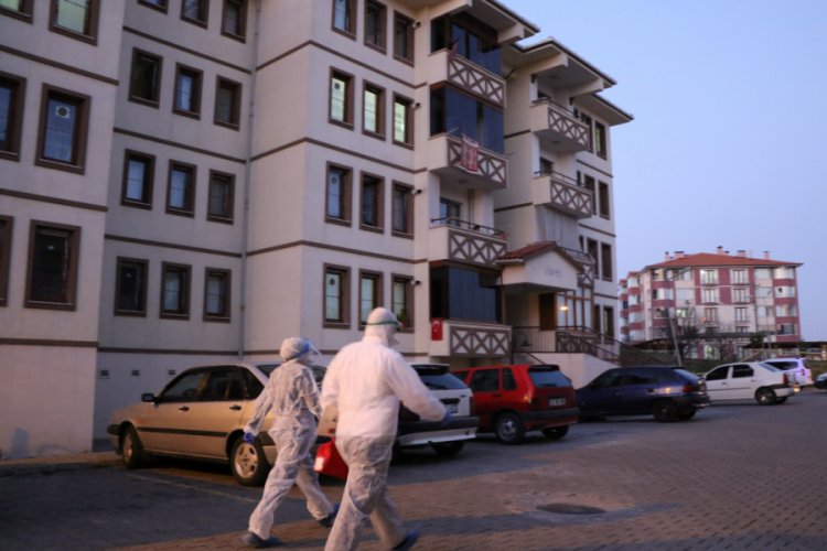 Karab&uuml;k'te bir site karantinaya alındı