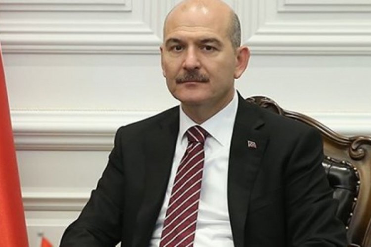 S&uuml;leyman Soylu i&ccedil;in vatandaşlar balkonlara &ccedil;ıktı