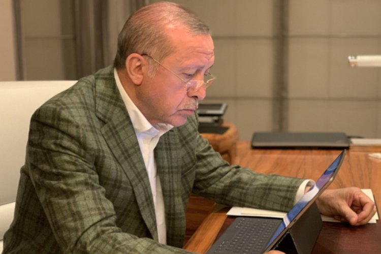 Altun, Cumhurbaşkanı Erdoğan'ın fotoğrafını paylaştı